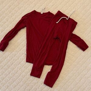 Childhoods night set in crimson